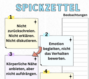 Deckblatt Spickzettel Freebie